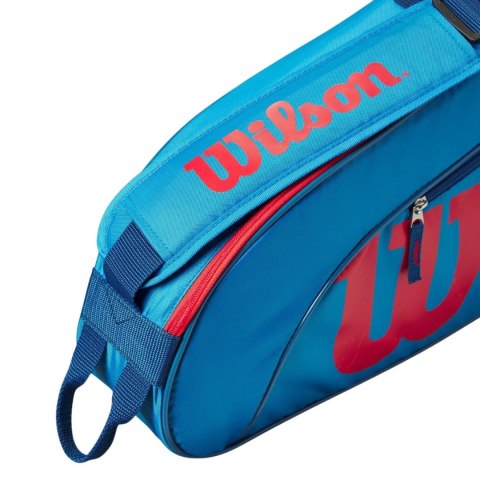 Torba tenisowa Wilson Junior 3PK niebiesko-czerwona WR8023902001 Torba tenisowa Wilson Junior 3PK niebiesko-czerwona WR8023902001
