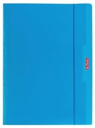 -TECZKA Z GUMKA PAP A4 COLOR BLOC NIEB HER