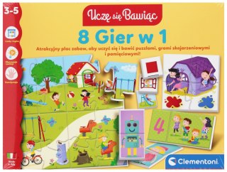 8 Gier w 1 3-5l CLEMENTONI 50414 CLM