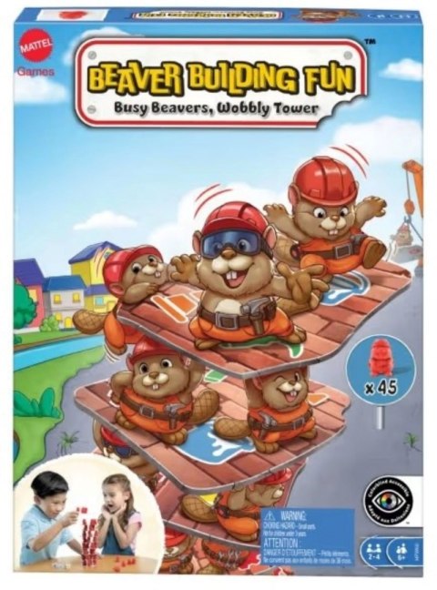 Gra Wieża Bobrów MATTEL HPW60