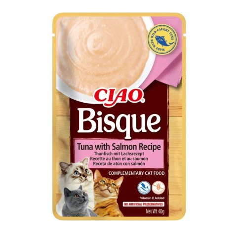 INABA CAT CIAO BISQUE TUNA,BEEF,CHICK 24x40g