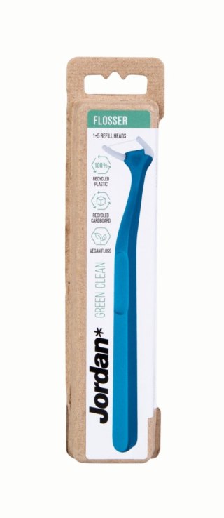 Jordan Green Clean Rączka do nici dentystycznej - mix kolorów 1szt