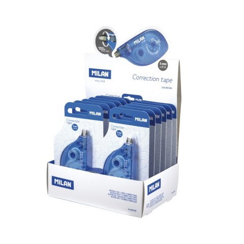 Korektor w taśmie MILAN 5 mm x 8 m, pud. 12 szt.
