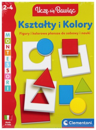 Kształty i kolory 2-4l Montessori CLEMENTONI 50429 CLM