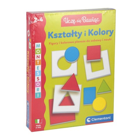 Kształty i kolory 2-4l Montessori CLEMENTONI 50429 CLM
