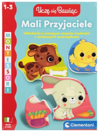 Mali Przyjaciele układanka edukacyjna 1-3l CLEMENTONI 50427 CLM