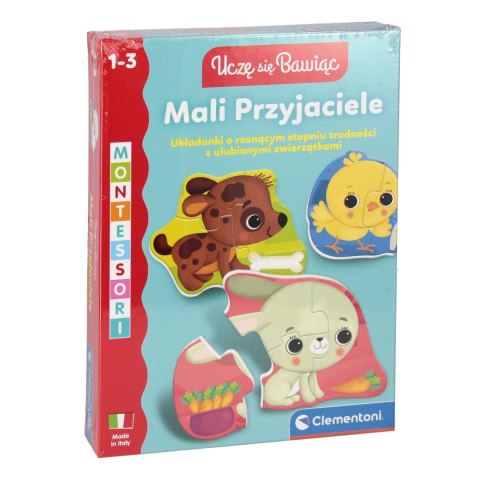 Mali Przyjaciele układanka edukacyjna 1-3l CLEMENTONI 50427 CLM