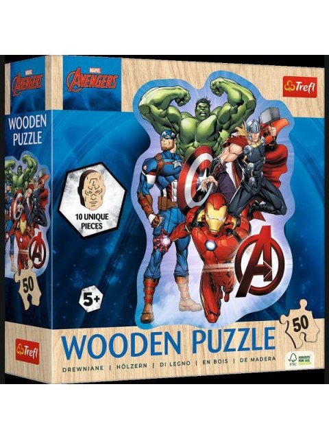 -PUZZLE DREW 50EL TREFL KONTUR AVENGERS PUD1