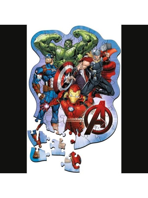 -PUZZLE DREW 50EL TREFL KONTUR AVENGERS PUD1