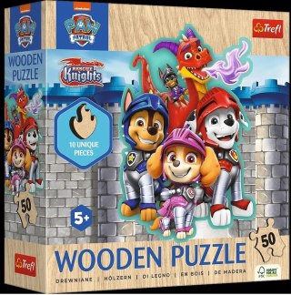 Puzzle drewniane 50el Przygody Paw Patrol TREFL 20277 TR