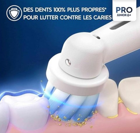 Szczoteczka elektryczna Oral-b Pro Junior Purple