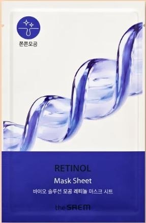 THE SAEM Bio Solution Maska w płachcie nawilżająca - Retinol