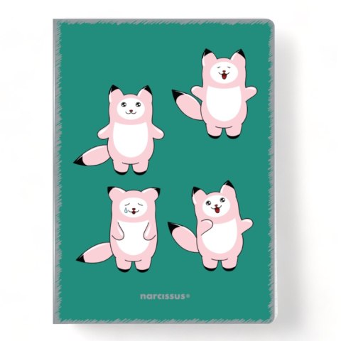 ZESZYT A4/32K KRAT OPR PP 80G NARCIS KAWAII A 4