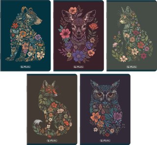 ZESZYT A5/60K KRAT 70G FLORIM HER FOL A 10