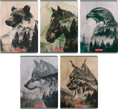 ZESZYT A5/60K KRAT 70G WILD HER FOL A 10