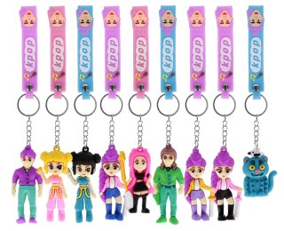 Brelok gumowy 6 cm K-Pop z opaską A 12