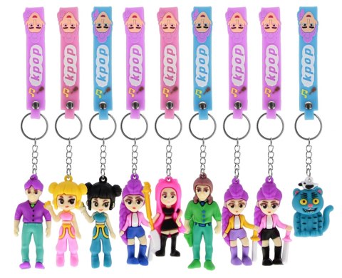 Brelok gumowy 6 cm K-Pop z opaską A 12