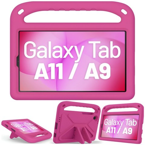 Etui do Samsung Galaxy Tab A9 2023 8.7" X110 / X115 dla dzieci obudowa na tablet Alogy Kids Case Różowe