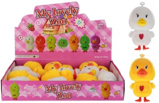 Gniotek Kaczuszka świecąca 7x12 cm mix A 12