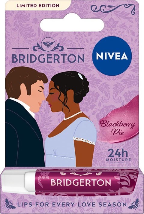 NIVEA POMADKA Piel.Bridgerton Meringue Blueberry &