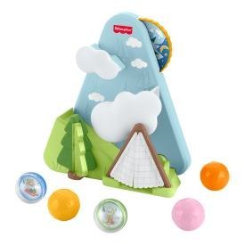 Fisher-Price Leśni Przyjaciele Góra z piłeczkami, wrzucanie elementów i raczkowanie JLB88 WB2