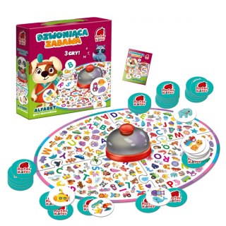 GRA DZWONIACA ZABAWA ALFABET 3GRY RK PUD