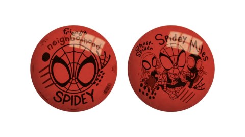 JOHN Piłka 8,5" jednokolorowe Spidey