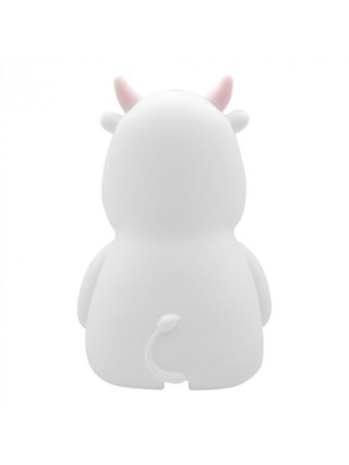 Lampka nocna silikon Led RGB USB Krówka różowa 11x10x1 ECO LIGHT MW20537