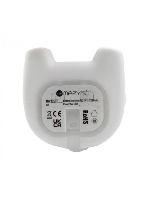 Lampka nocna silikon Led RGB USB Krówka różowa 11x10x1 ECO LIGHT MW20537