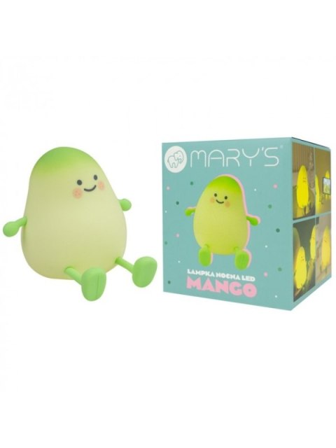 Lampka nocna silikon Led USB Mango 10x10x11 ECO LIGHT MW61046