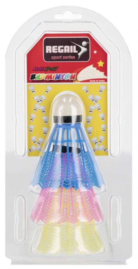 Lotki do badmintona kolor 3szt MEGA CREATIVE 576960