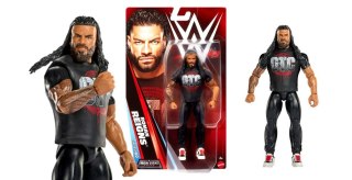 Mattel WWE Roman Reigns Figurka Seria Main Event 160, figurka Superstar ok. 15 cm w skali JHH82 W4