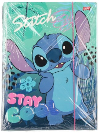 Teczka z gumką papierowa A4 Stitch Stay Cool A 10 ST. MAJEWSKI 686504