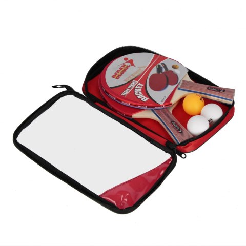 Zestaw Rakietki do ping-ponga z 3piłeczkami pokrowiec MEGA CREATIVE 576995