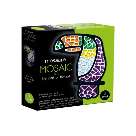 Zestaw kreatywny Mosai zestaw. Tucan MA2001