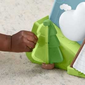 Fisher-Price Leśni Przyjaciele Góra z piłeczkami, wrzucanie elementów i raczkowanie JLB88 WB2