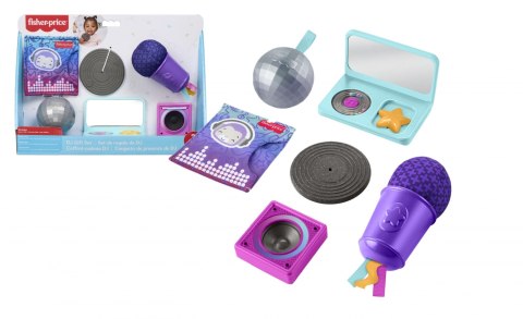 Fisher-Price Mini Me Moments DJ Zestaw upominkowy, 6-częściowy sensoryczny JMF07 WB3