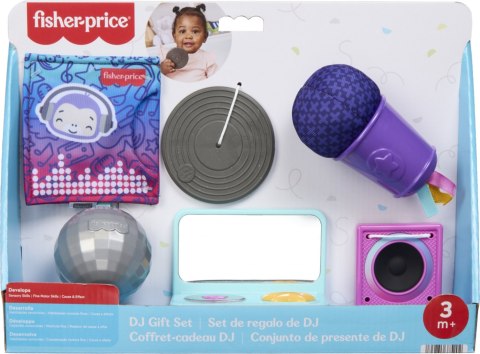 Fisher-Price Mini Me Moments DJ Zestaw upominkowy, 6-częściowy sensoryczny JMF07 WB3