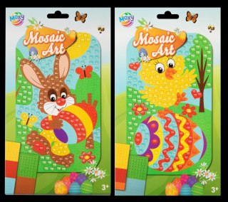 Mozaika piankowa samoprzylepna Zając 145x255 Wielkanoc ANTELLA 094243