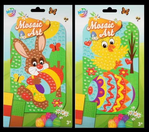 Mozaika piankowa samoprzylepna Zając 145x255 Wielkanoc ANTELLA 094243