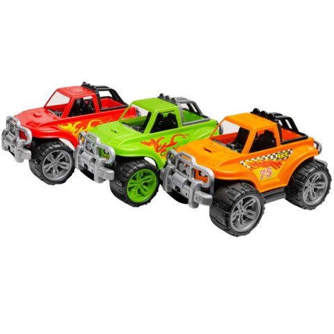 Auto terenowe 32x22x17 zielone MAKSIK TEH3466