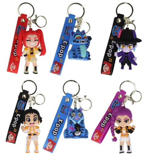 Brelok gumowy K-Pop Demon 8cm z opaska mix4 A 12 200544 BMG