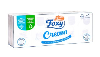 FOXY CHUSTECZKI HIG. A`10X10 Z KREMEM NAWILŻ &