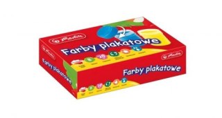 Farby plakatowe 8 kolorów 20 ml HERLITZ 0009560418