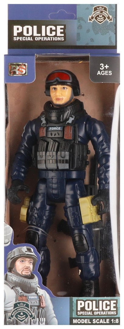 Figurka Policjant z akcesoriami 11X6X30 ARTYK 186578 ART