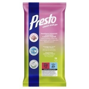 HARPER PRESTO Chust.uniwersalne Magnolia72szt new&