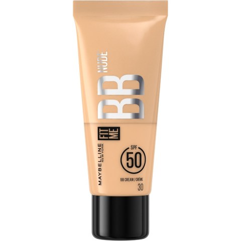 MAYBELLINE Fit Me Krem BB Nude SPF50 nr 30 30 ml