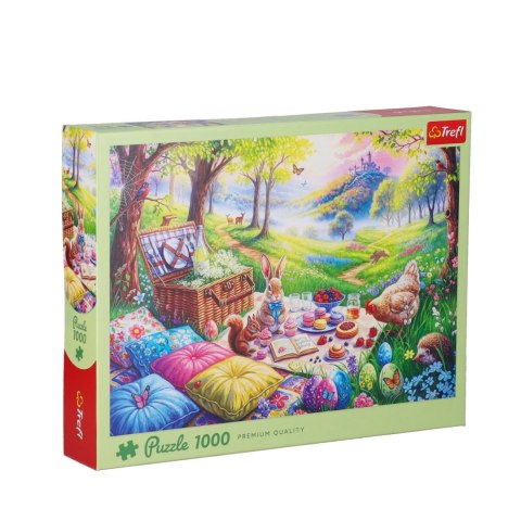 Puzzle 1000el Piknik na łące Wielkanoc TREFL 10978 TR
