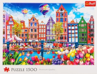 Puzzle 1500el Kolorowy Amsterdam TERFL 26221 TR