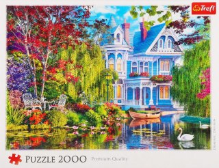 Puzzle 2000el Dom nad jeziorem TREFL 27129 TR
